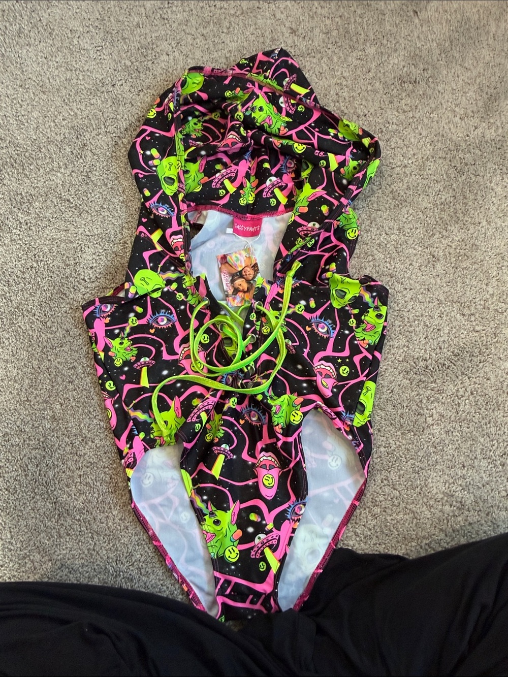 NWT Sassypants the label rave bodysuit